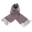 Edinburgh 100% Lambswool Scarf Derby Grey - Heritage Of Scotland - DERBY GREY