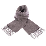 Edinburgh 100% Lambswool Scarf Derby Grey - Heritage Of Scotland - DERBY GREY