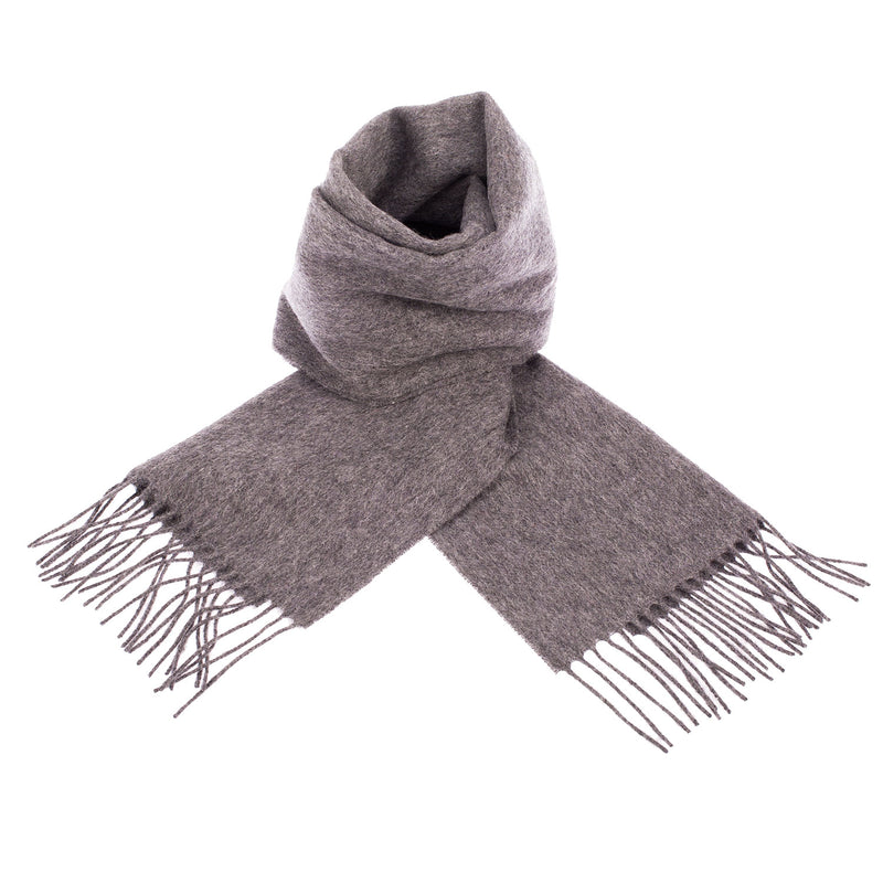 Edinburgh 100% Lambswool Scarf Derby Grey - Heritage Of Scotland - DERBY GREY