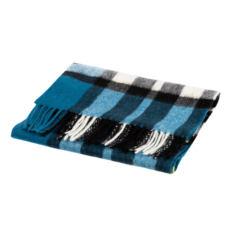 Edinburgh 100% Lambswool Scarf Exploded Scotty Thomson Pacific - Heritage Of Scotland - EXPLODED SCOTTY THOMSON PACIFIC