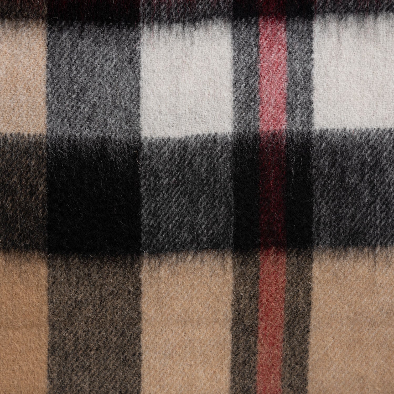 Edinburgh 100% Lambswool Scarf Exploded Thomson Camel - Heritage Of Scotland - EXPLODED THOMSON CAMEL