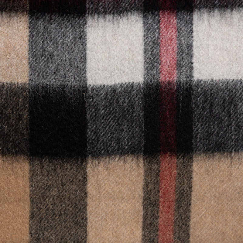 Edinburgh 100% Lambswool Scarf Exploded Thomson Camel - Heritage Of Scotland - EXPLODED THOMSON CAMEL