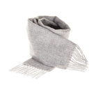 Edinburgh 100% Lambswool Scarf Oyster Grey - Heritage Of Scotland - OYSTER GREY