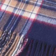 Edinburgh 100% Lambswool Scarf Stewart Navy - Heritage Of Scotland - STEWART NAVY