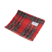 Edinburgh 100% Lambswool Scarf Stewart Royal - Heritage Of Scotland - STEWART ROYAL