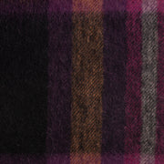 Edinburgh 100% Lambswool Tartan Scarf Deco Check Ginger - Heritage Of Scotland - DECO CHECK GINGER