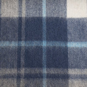 Edinburgh 100% Lambswool Tartan Scarf Mill Check Navy - Heritage Of Scotland - MILL CHECK NAVY