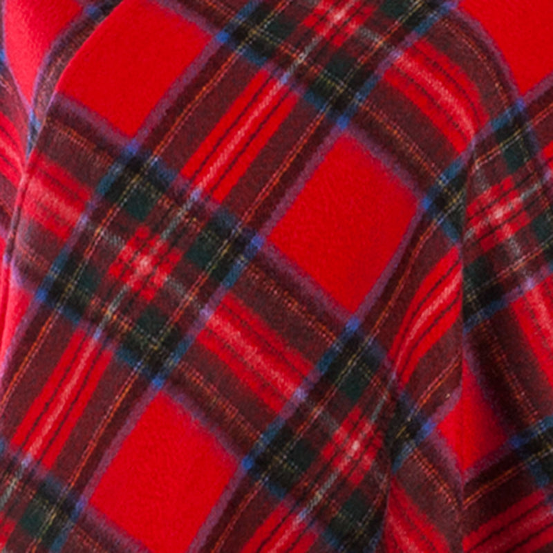 Edinburgh Cashmere Mini Cape Stewart Royal - Heritage Of Scotland - STEWART ROYAL