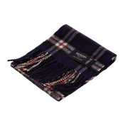 Edinburgh Cashmere Mini Scarf Thomson Navy - Heritage Of Scotland - THOMSON NAVY