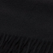 Edinburgh Cashmere Scarf Black - Heritage Of Scotland - BLACK