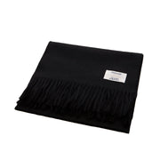 Edinburgh Cashmere Scarf Black - Heritage Of Scotland - BLACK