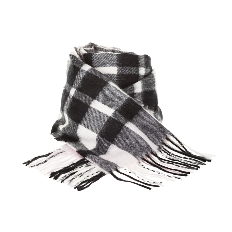 Edinburgh Cashmere Scarf Exploded Scotty Thomson Lt Pink - Heritage Of Scotland - EXPLODED SCOTTY THOMSON LT PINK