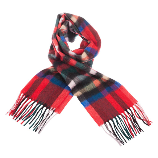 Edinburgh Cashmere Scarf Exploded Stewart Royal - Heritage Of Scotland - EXPLODED STEWART ROYAL