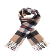 Edinburgh Cashmere Scarf Exploded Thomson Camel - Heritage Of Scotland - EXPLODED THOMSON CAMEL