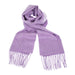 Edinburgh Cashmere Scarf Heather - Heritage Of Scotland - HEATHER