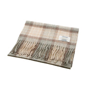Edinburgh Cashmere Scarf Mackellar Natural - Heritage Of Scotland - MACKELLAR NATURAL