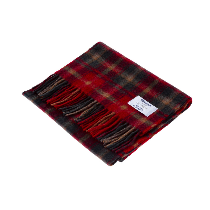 Edinburgh Cashmere Scarf Maple - Heritage Of Scotland - MAPLE