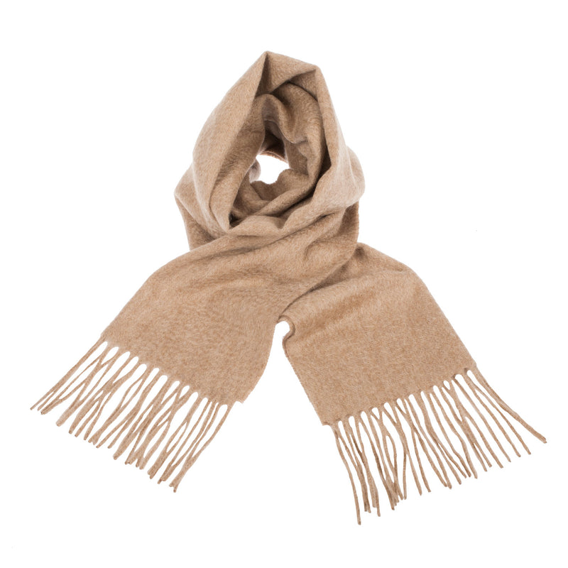 Edinburgh Cashmere Scarf Natural - Heritage Of Scotland - NATURAL