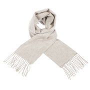 Edinburgh Cashmere Scarf Oyster Grey - Heritage Of Scotland - OYSTER GREY