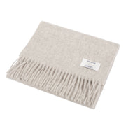 Edinburgh Cashmere Scarf Oyster Grey - Heritage Of Scotland - OYSTER GREY