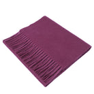Edinburgh Cashmere Scarf Passion Wine - Heritage Of Scotland - PASSION WINE
