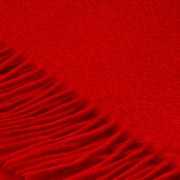 Edinburgh Cashmere Scarf Red Rouge - Heritage Of Scotland - RED ROUGE