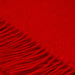 Edinburgh Cashmere Scarf Red Rouge - Heritage Of Scotland - RED ROUGE