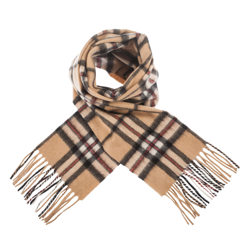 Edinburgh Cashmere Scarf Thomson Camel - Heritage Of Scotland - THOMSON CAMEL