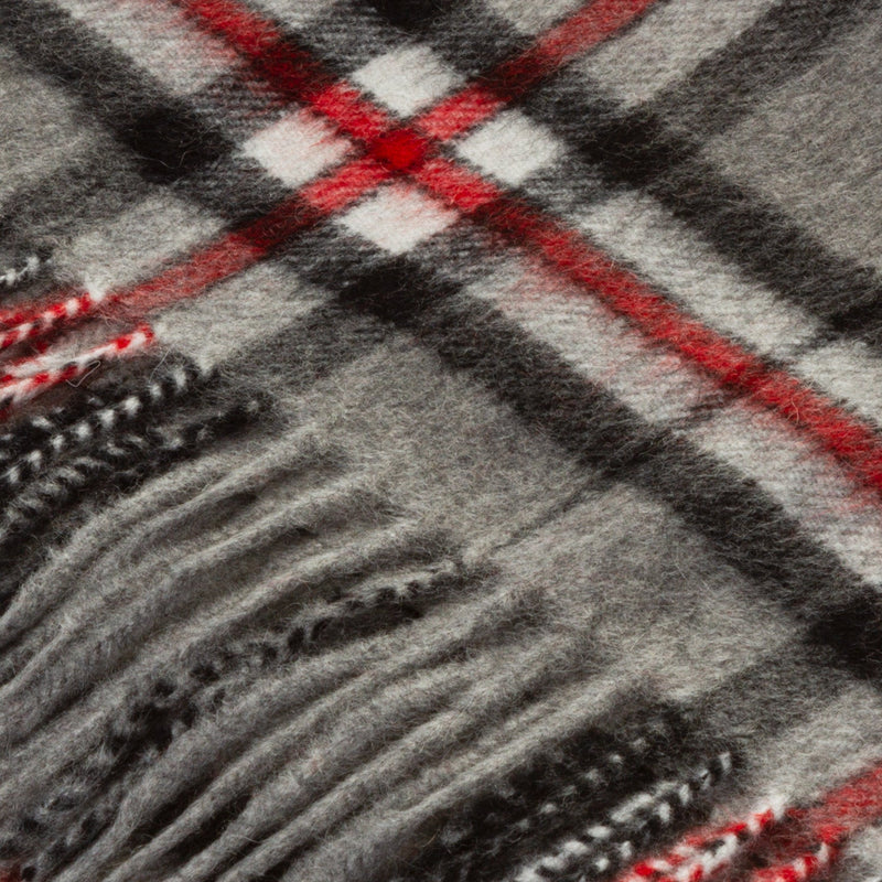 Edinburgh Cashmere Scarf Thomson Grey - Heritage Of Scotland - THOMSON GREY