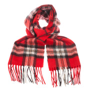 Edinburgh Cashmere Scarf Thomson Red - Heritage Of Scotland - THOMSON RED