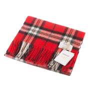 Edinburgh Cashmere Scarf Thomson Red - Heritage Of Scotland - THOMSON RED