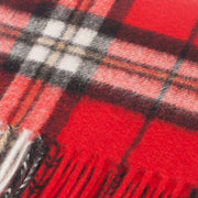 Edinburgh Cashmere Scarf Thomson Red - Heritage Of Scotland - THOMSON RED