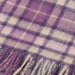 Edinburgh Cashmere Scarf Winter Check - Pink/Green - Heritage Of Scotland - WINTER CHECK - PINK/GREEN