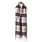 Edinburgh Cashmere Stole Bannockbane Silver - Heritage Of Scotland - BANNOCKBANE SILVER