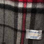 Edinburgh Cashmere Stole Thomson Grey - Heritage Of Scotland - THOMSON GREY