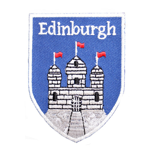 Edinburgh Castle Shield Patch - Heritage Of Scotland - NA