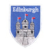 Edinburgh Castle Shield Patch - Heritage Of Scotland - NA