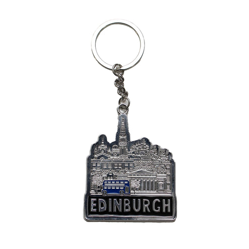 Edinburgh Cityscape Keyring - Heritage Of Scotland - NA