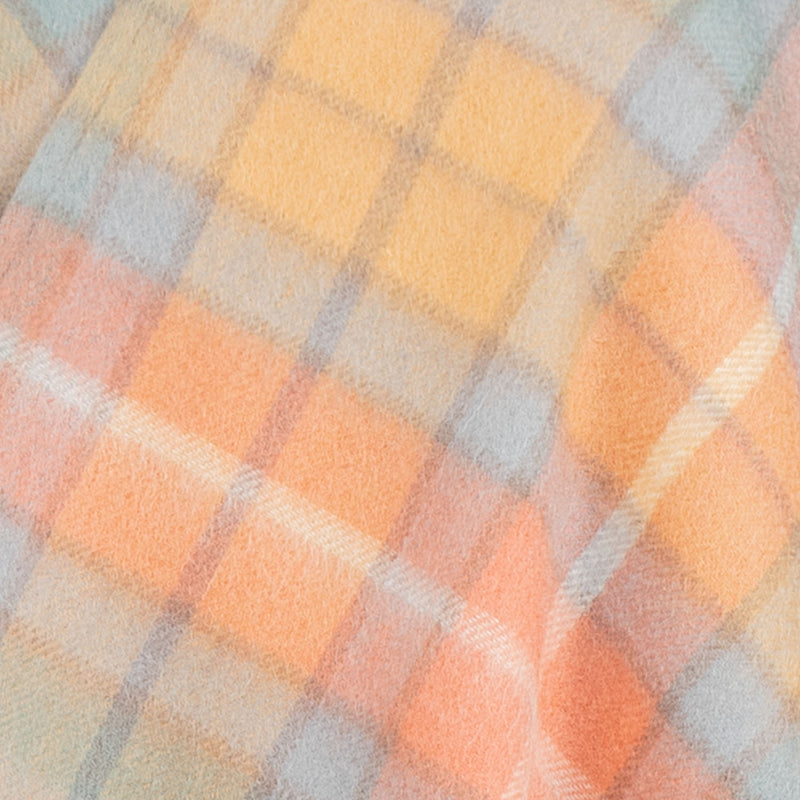 Edinburgh Lambswool Long Tartan Cape Buchanan Antique - Heritage Of Scotland - BUCHANAN ANTIQUE