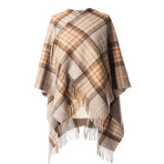 Edinburgh Lambswool Mini Cape Mackellar Natural - Heritage Of Scotland - MACKELLAR NATURAL