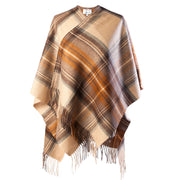 Edinburgh Lambswool Mini Cape Stewart Natural Dress - Heritage Of Scotland - STEWART NATURAL DRESS