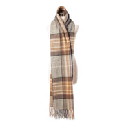 Edinburgh Lambswool Stole Mackellar Natural - Heritage Of Scotland - MACKELLAR NATURAL