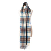 Edinburgh Lambswool Stole Stewart Muted Blue - Heritage Of Scotland - STEWART MUTED BLUE
