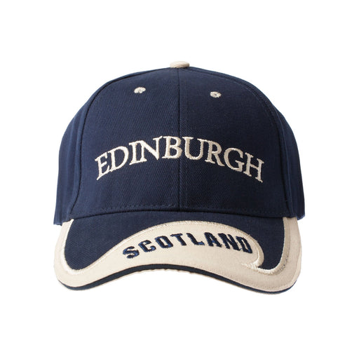 Edinburgh / Scotland Baseball Cap - Navy - Heritage Of Scotland - NAVY