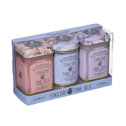 English Fine Tea Mini Tintriplegift Pack - Heritage Of Scotland - NA