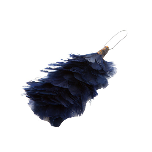 Feather Hackle For Highland Headwear Glengarry Navy - Heritage Of Scotland - Navy