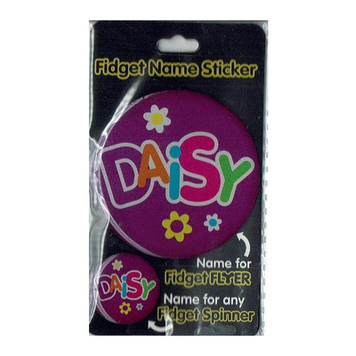 Fidget Flyer Name Stickers Daisy - Heritage Of Scotland - DAISY