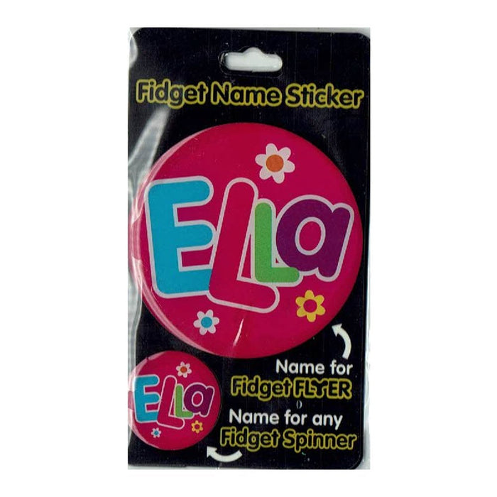 Fidget Flyer Name Stickers Ella - Heritage Of Scotland - ELLA