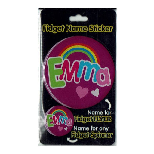 Fidget Flyer Name Stickers Emma - Heritage Of Scotland - EMMA