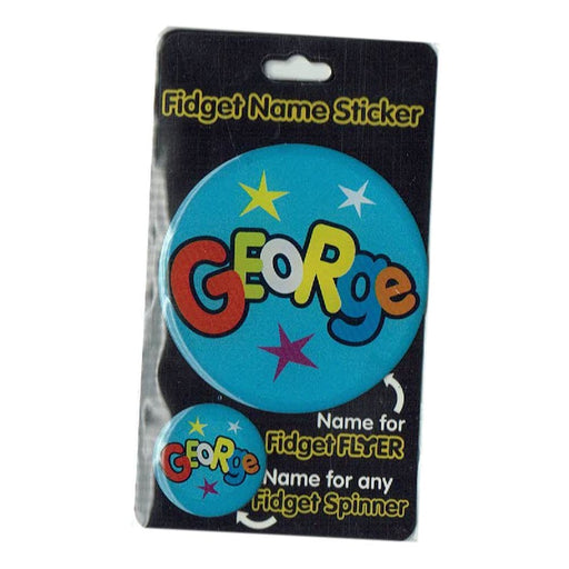 Fidget Flyer Name Stickers George - Heritage Of Scotland - GEORGE